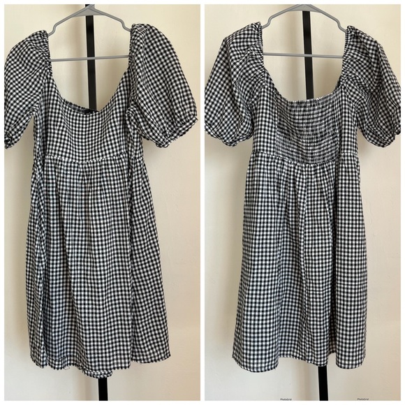 Tuckernuck Pomander Place Abigail Gingham Dress Size Large - Picture 3 of 7
